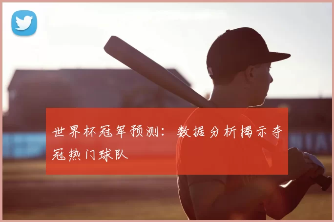 世界杯冠军预测：数据分析揭示夺冠热门球队