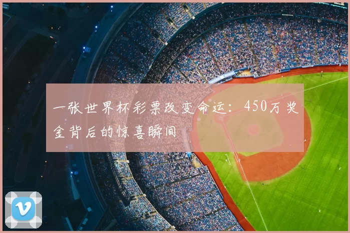 一张世界杯彩票改变命运：450万奖金背后的惊喜瞬间
