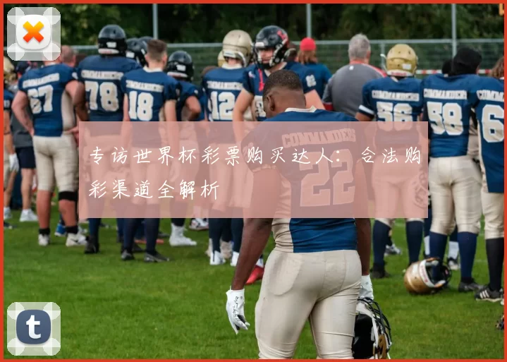 专访世界杯彩票购买达人：合法购彩渠道全解析